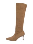 Manolo Blahnik Suede Boots - Neutrals Boots, Shoes - MOO350026 | The RealReal