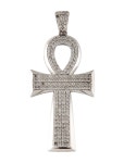 Necklace 14K Diamond Cross Pendant - Pendant, Charms - NECKL283324 | The RealReal 14K Diamond Cross Pendant