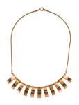 Necklace M.C. Mossalone Retro 14K Necklace & Earring Set - Clip-On, Earrings - NECKL316024 | The RealReal