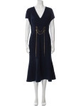 Oscar de la Renta Virgin Wool Long Dress w/ Tags - Neutrals Dresses, Clothing - OSC185009 | The RealReal Virgin Wool Long Dress w... 