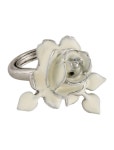 Chanel Quartz and Crystal CC Ring - Ruthenium-Plated Cocktail Ring, Rings - CHA700289 | The RealReal Quartz and Crystal CC Ring