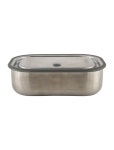 Prada x Black + Blum Glass Lunch Bowl - Silver Tech & Travel, Decor & Accessories - PRA1052329 | The RealReal x Black + Blum... 