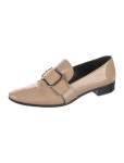 Miu Miu Leather Loafers - Black Flats, Shoes - MIU210095 | The RealReal Leather Loafers