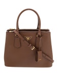 Prada Flou Dynamique Belted Tote - Black Totes, Handbags - PRA858010 | The RealReal Flou Dynamique Belted Tote