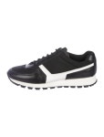 Prada Leather Low-Top Sneakers - Shoes -          PRA370009 | The RealReal Leather Low-Top Sneakers