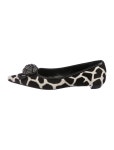 Prada Giraffe Ponyhair Flats - Shoes -          PRA370068 | The RealReal Giraffe Ponyhair Flats