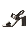 Prada Leather Slingback Sandals - Black Sandals, Shoes - PRA500103 | The RealReal Leather Slingback Sandals