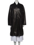 Prada Logo Plate Trench Coat - Black Coats, Clothing - PRA550018 | The RealReal Logo Plate Trench Coat