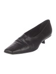 Prada Leather Bow Accents Slingback Pumps - Black Pumps, Shoes - PRA833003 | The RealReal Leather Bow Accents Slingback Pumps