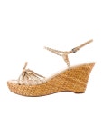 D&G Leather Printed Sandals - Green Sandals, Shoes - WDG89614 | The RealReal Leather Printed Sandals