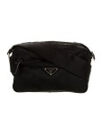 Prada Tessuto Buckle Crossbody Bag - Black Crossbody Bags, Handbags - PRA844737 | The RealReal Tessuto Buckle Crossbody Bag