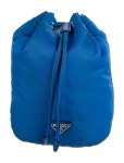 Prada Tessuto Bucket Pouch - Blue Bucket Bags, Handbags - PRA855003 | The RealReal Tessuto Bucket Pouch