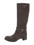 Prada Leather Boots - Black Boots, Shoes - PRA867006 | The RealReal Leather Boots