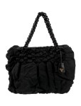 Prada Tessuto Gaufre Shoulder Bag - Black Shoulder Bags, Handbags - PRA894010 | The RealReal Tessuto Gaufre Shoulder Bag