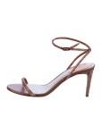 Christian Louboutin Snakeskin Animal Print T-Strap Sandals - Black Sandals, Shoes - CHT370091 | The RealReal Snakeskin Animal... 