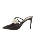 Manolo Blahnik Patent Leather Mules - Black Pumps, Shoes - MOO315017 | The RealReal Patent Leather Mules