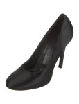 Celine Velvet Leather Trim Embellishment Pumps - Black Pumps, Shoes - CEL230076 | The RealReal Velvet Leather Trim Embellishment... 
