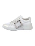 Roger Vivier Leather Sneakers - White Sneakers, Shoes - ROV65589 | The RealReal Leather Sneakers