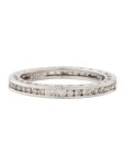 Ring 18K Diamond Eternity Band - Rings -          RRING137039 | The RealReal 18K Diamond Eternity Band