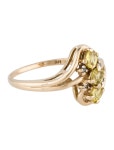 Ring 14K Onyx & Diamond Cat Cocktail Ring - 14K Yellow Gold Cocktail Ring, Rings - RRING230045 | The RealReal 14K Onyx & Diamond... 