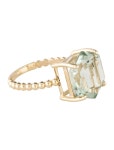 Ring 14K 4.52ct Jadeite & Diamond Cocktail Ring - Cocktail Ring, Rings - RRING326002 | The RealReal 14K 4.52ct Jadeite & Diamond... 