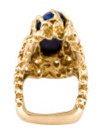 Ring 14k 11.10ctw Lapis Lazuli Cocktail Ring - Cocktail Ring, Rings - RRING370007 | The RealReal