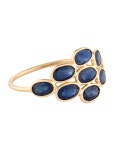 Jewelmak 18K 1.98ctw Sapphire Band Ring - Cocktail Ring, Rings - RRING370027 | The RealReal