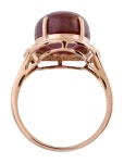Ring 18K 12.26ct Ruby & Diamond Cocktail Ring - Cocktail Ring, Rings - RRING370055 | The RealReal