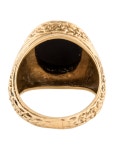 Ring 18K Onyx Signet Ring - Cocktail Ring, Rings - RRING370074 | The RealReal