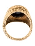 Ring 18K Onyx Signet Ring - Cocktail Ring, Rings - RRING370074 | The RealReal