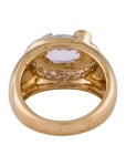 Ring 14K Kunzite, Sapphire, & Diamond Cocktail Ring - Cocktail Ring, Rings - RRING370083 | The RealReal