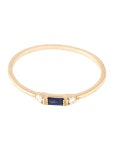 Ring 14K Sapphire & Diamond Band - Band, Rings - RRING370110 | The RealReal