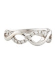 Ring 18K Diamond Band - Rings -          RRING82794 | The RealReal 18K Diamond Band