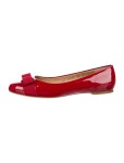 Salvatore Ferragamo Patent Leather Ballet Flats - Red Flats, Shoes - SAL189546 | The RealReal Patent Leather Ballet Flats