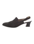 Salvatore Ferragamo Suede Slingback Pumps - Black Pumps, Shoes - SAL306006 | The RealReal Suede Slingback Pumps
