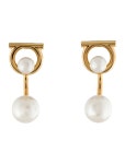 Christian Dior Faux Pearl Tribales Earrings - White, Gold-Plated Drop, Earrings - CHR500041 | The RealReal Faux Pearl Tribales... 