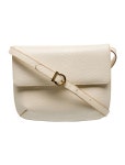 Salvatore Ferragamo Leather Crossbody Bag - White Crossbody Bags, Handbags - SAL402004 | The RealReal Leather Crossbody Bag