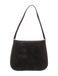 Salvatore Ferragamo Suede Shoulder Bag - Black Shoulder Bags, Handbags - SAL470003 | The RealReal