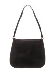 Salvatore Ferragamo Suede Shoulder Bag - Black Shoulder Bags, Handbags - SAL470003 | The RealReal