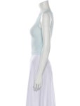 A.L.C. Crew Neck Sleeveless Crop Top - White Tops, Clothing - WA4209550 | The RealReal Crew Neck Sleeveless Crop Top