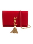 Saint Laurent Medium Monogram Kate Tassel Bag - Orange Crossbody Bags, Handbags - SNT250047 | The RealReal Medium Monogram Kate... 
