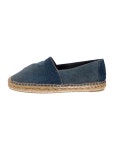 Miu Miu Denim Crystal Embellishments Espadrilles - Blue Flats, Shoes - MIU210149 | The RealReal Denim Crystal Embellishments... 
