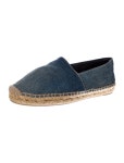 Miu Miu Denim Crystal Embellishments Espadrilles - Blue Flats, Shoes - MIU210149 | The RealReal Denim Crystal Embellishments... 