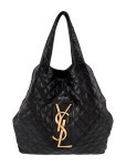 Saint Laurent Leather Monogram Icare Maxi Shopping Tote Maxi 2022 - Black Totes, Handbags - SNT400097 | The RealReal Leather... 