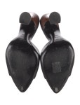 Saint Laurent Leather Sandals - Black Sandals, Shoes - SNT500008 | The RealReal