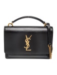 Saint Laurent Signature Sunset - Black Handle Bags, Handbags - SNT500105 | The RealReal
