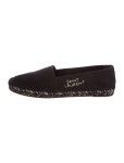Saint Laurent Embroidered canvas Espadrilles - Shoes -          SNT97525 | The RealReal Embroidered canvas Espadrilles