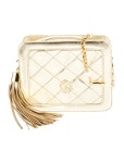 St. John Leather Crossbody Ba - Gold Crossbody Bags, Handbags - STJ230031 | The RealReal Leather Crossbody Ba