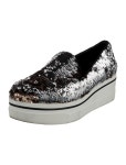 Stella McCartney Sequins Patterned Wedge Sneakers - Metallic Sneakers, Shoes - STL323010 | The RealReal