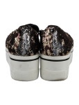 Stella McCartney Sequins Patterned Wedge Sneakers - Metallic Sneakers, Shoes - STL323010 | The RealReal